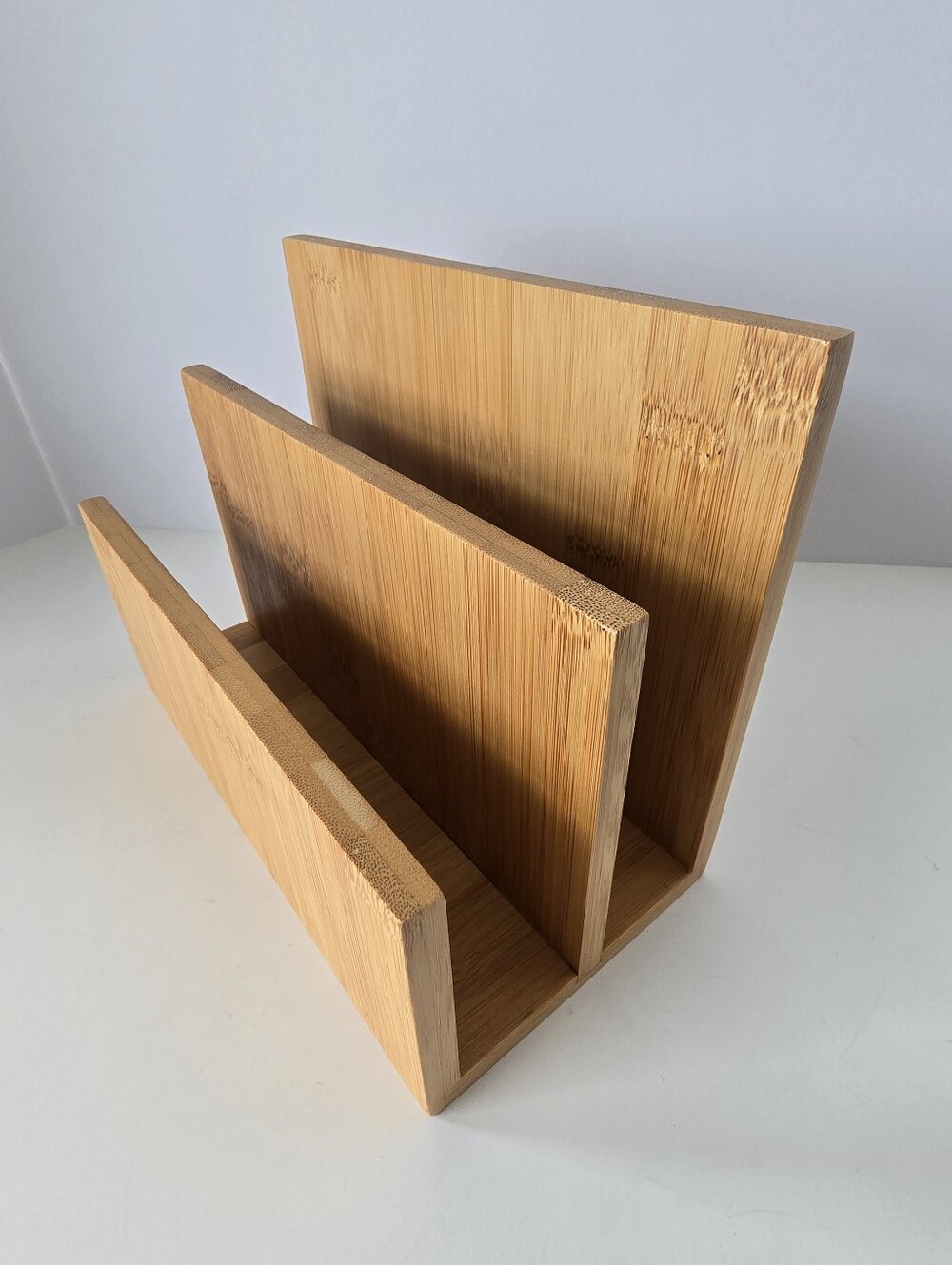 Desktop Bamboo Letter Holder